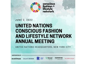 The LYCRA Company will join a panel discussion at this year's United Nations Conscious Fashion & Lifestyle Network Annual Meeting at the United Nations Headquarters in New York City on June 2.