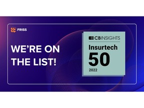 "The companies in our Insurtech 50 have built and harnessed new technologies to improve all aspects of the insurance value chain, from customer acquisition to underwriting and claims for a variety of different insurance products," said Brian Lee, SVP of CB Insights' Intelligence Unit.