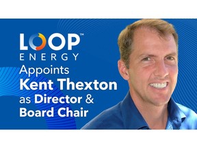 Loop Energy appoints Kent Thexton as Director and Chair of the Board