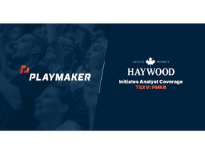 Haywood Securities Inc. Initiates Analyst Coverage On Playmaker Capital Inc.