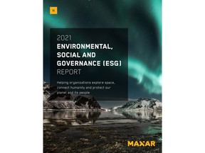 Maxar's first ESG Report details the company's commitment to environmental sustainability, social responsibility and ethical governance.