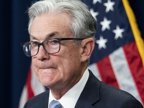 Federal Reserve Chairman Jerome Powell attends a news conference following an Open Market Committee meeting, at the Federal Reserve Board Building, Wednesday, June 15, 2022, in Washington.
