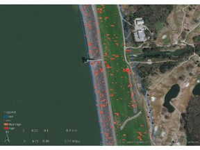 EarthWorks efficient monitoring of Grapevine Dam