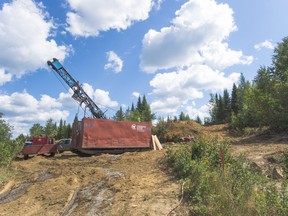 Kesselrun’s Huronian Gold Project in Northern Ontario consists of the high-grade Huronian Gold Mine and the adjacent Fisher (seen here) and McKellar Zones.