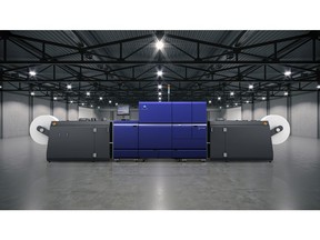 Konica Minolta's AccurioLabel 400 single-pass toner production press