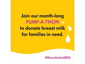 Through this month-long pumpathon, Medela is offering breast milk bags and educational resources for those who want to donate their breast milk. Medela is also offering support to nonprofit milk banks so they can continue to serve the community of families who rely on them to provide the essential nutrition they need for their baby