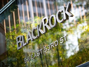 Blackrock headquarters in New York, U.S.