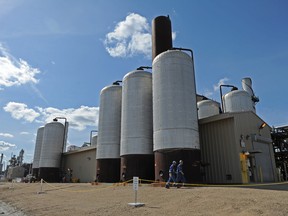 The hydrogen plant at the Shell Scotford upgrader expansion in Fort Saskatchewan, Alta.