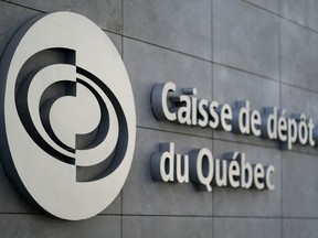 The Caisse de dépôt et placement du Québec building in Montreal.