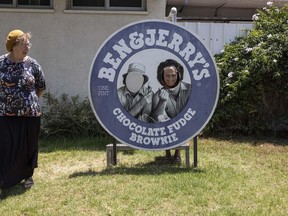 Israelis visit the Ben & Jerry's ice-cream factory in the Be'er Tuvia Industrial area, July 20, 2021. Unilever said Wednesday, June 29, 2022 that it has reached a new business arrangement in Israel that will effectively end Ben & Jerry's policy of not selling ice cream in east Jerusalem and the occupied West Bank. Israel hailed the move as a victory in its ongoing campaign against the Palestinian-led Boycott, Divestment and Sanctions movement, known as BDS.