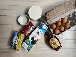 ??????Same pancake ingredients; different results. Photographer: Kate Krader/Bloomberg