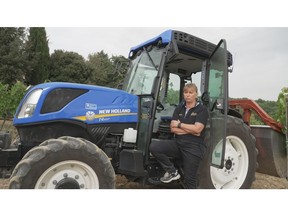 Patrizia Cencioni, winery owner and New Holland Agriculture customer