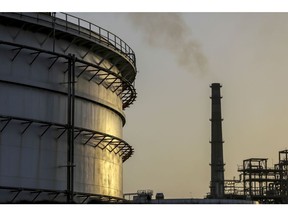 The Vadinar Refinery complex operated by Nayara Energy Ltd., formerly known as Essar Oil Ltd. and now jointly owned by Rosneft Oil Co. and Trafigura Group Pte., stands near Vadinar, Gujarat, India, on Thursday, April 26, 2018. The refinery was the crown jewel in a blockbuster $13 billion acquisition that, at the time, represented the largest foreign direct investment in India's history. The deal marked Trafigura's coming of age. Photographer: Dhiraj Singh/Bloomberg