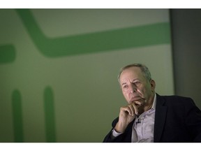 Larry Summers, former U.S. Treasury secretary, listens during the New Work Summit in Half Moon Bay, California, U.S., on Tuesday, Feb. 26, 2019. The event gathers powerful leaders to assess the opportunities and risks that are now emerging as artificial intelligence accelerates its transformation across industries.