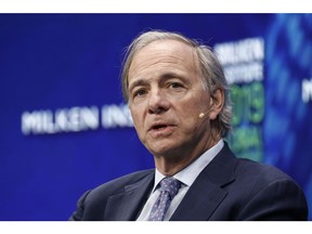 Ray Dalio, billionaire and founder of Bridgewater Associates LP, speaks during the Milken Institute Global Conference in Beverly Hills, California, U.S., on Wednesday, May 1, 2019. The conference brings together leaders in business, government, technology, philanthropy, academia, and the media to discuss actionable and collaborative solutions to some of the most important questions of our time.