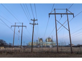 The Brazos Electric Power Cooperative Inc. Randle W. (RW) Miller Plant in Palo Pinto, Texas, U.S., on Sunday, March 8, 2021. The largest power generation and transmission cooperative in Texas filed for bankruptcy in the wake of power outages that caused an energy crisis during the winter freeze last month.