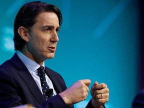 Amos Hochstein, senior energy security adviser for the U.S. Department of State, speaks during the 2022 CERAWeek by S&P Global conference in Houston, Texas, U.S., on Tuesday, March 8, 2022. CERAWeek returned in-person to Houston celebrating its 40th anniversary with the theme 