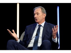 James Gorman, chairman and chief executive of Morgan Stanley, speaks during the AFR Business Summit in Sydney, Australia, on Tuesday, March 8, 2022. Gorman said the U.S. Federal Reserve should still commence a series of rate hikes despite the geopolitical and economic risks sparked by the war in Ukraine.