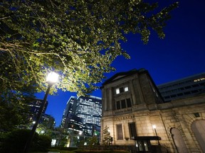 The Bank of Japan (BOJ) headquarters in Tokyo, Japan, on Monday, April 25, 2022. Governor Haruhiko Kuroda said the Bank of Japan must keep applying monetary stimulus given the more subdued inflation dynamics in the country compared with the U.S., in remarks on April 22 that omitted any reference to the yen's depreciation. Photographer: Toru Hanai/Bloomberg