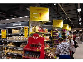 A Rimi Hyper store at the Origo Shopping Center in Riga, Latvia, June 6, 2022.