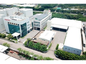 Exterior view of the Hsinchu Plant