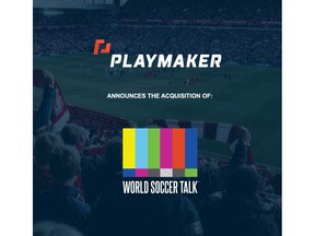 Playmaker Capital Inc. Acquires World Soccer Talk