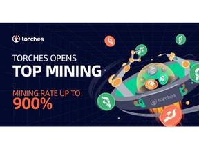 Torches, the Lending Protocol on KCC Opens TOP Mining with Up to 900% Mining Rate