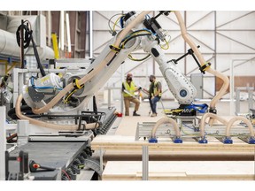 Intelligent City is one of the first companies in North America to apply automation and robotics to the design and manufacturing of prefabricated mass timber buildings.