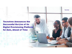 Tecnotree Announces the successful Go-Live of its Digital Service Provisioning Platform for Zain, Ahead of Time