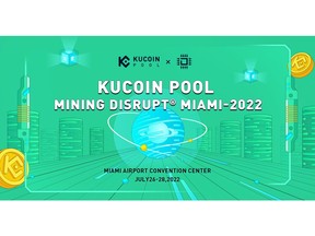 KuCoin Pool Sponsors Mining Disrupt 2022 in Miami, Empowering Mining Worldwide