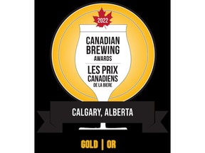 Cameron's Brewing wins gold for its Jurassic IPA at the 2022 Canadian Brewing Awards.