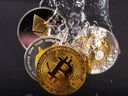 The total value of all cryptocurrencies peaked in November last year before falling around 70 per cent, cutting $2 trillion from their value. 


