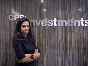 of Kavita Saha, CPP Investments’ managing director of infrastructure for India,