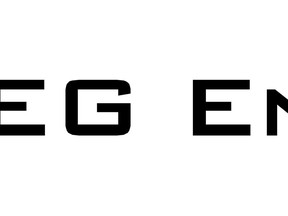 The MEG Energy Corp. logo is seen in this undated handout photo.