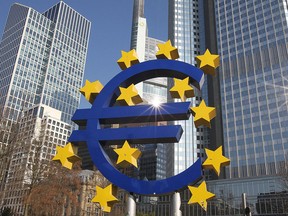 The ECB raised its benchmark deposit rate by 50 basis points to zero per cent, breaking its own guidance for a 25 basis point move as it joined global peers in jacking up borrowing costs.