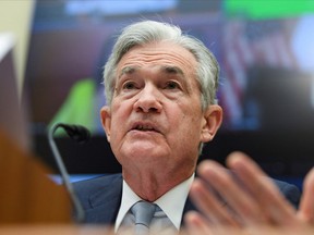 U.S. Federal Reserve chair Jerome Powell.