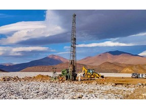 A NI43-101 has been completed based on the 2021 drilling progress at Incahuasi Salar in Argentina.
