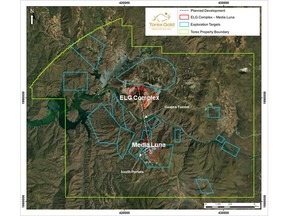 Broader Morelos Property – 2022 drill program primarily focused on Media Luna Cluster, ELG Underground, as well as near-mine and regional targets
