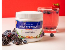Gundry MD Energy Renew - This Tasty Dietary Supplement Promotes a Youthful Heart, Energy, and Vitality While Supporting Metabolism and Weight Loss
