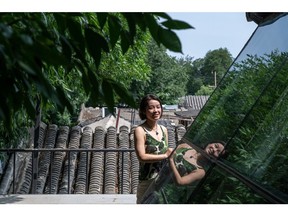 Yu Yuan estimates she produced less than 0.5kg of non-degradable waste in the past six months.  Photographer: Gilles Sabrie/Bloomberg