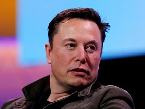 SpaceX owner and Tesla CEO Elon Musk in Los Angeles, California.
