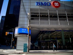 The Bank of Montreal in Toronto.