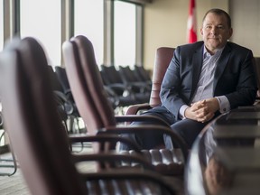Commissioner of the Competition, Matthew Boswell, in one of the boardrooms at the Competition Bureau Canada office in Gatineau, Que.
