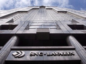 The offices of SNC-Lavalin are seen in Montreal on March 26, 2012.
