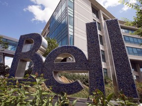 BCE Inc. saw its profit slip in the second quarter as revenue grew. Bell Canada head office is seen on Nun's Island, Wednesday, August 5, 2015, in Montreal.