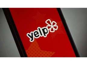 The Yelp Inc. application.