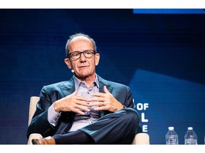 Fred Thiel, chairman and chief executive officer of Marathon Digital Holdings, speaks during the DC Blockchain Summit in Washington, D.C., US, on Tuesday, May 24, 2022. The summit is gathering the most influential people focused on public policy for digital asset and blockchain innovations, according to the organizers.