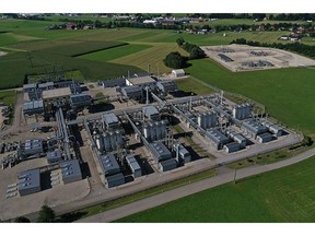 HAIDACH, AUSTRIA - AUGUST 04: In this aerial view the Haidach underground natural gas storage facility stands on August 04, 2022 near Haidach, Austria. The German and Austrian governments have agreed to share the site in an effort to strengthen their common energy needs in light of diminishing gas flows from Russia. The Haidach facility, which is among the biggest gas storage sites in Europe, previously supplied southern Germany and western Austria with gas and was not even connected to the gas network for supplying the rest of Austria. The Austrian government has also enacted legislation to seize unused storage capacity at the site from Russian energy company Gazprom, which is a major shareholder of the Haidach site but has curtailed its gas flows there. Both Germany and Austria are still heavily dependent on Russian gas imports but are feverishly seeking alternatives. The Russian government is using energy exports as a means to put pressure on European countries that are supporting Ukraine.