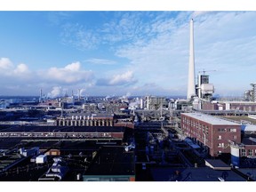 The Evonik Industries AG chemical park in Marl, Germany, on Dec. 3, 2019.