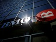 A Bank of Montreal sign outside a branch in Ottawa.